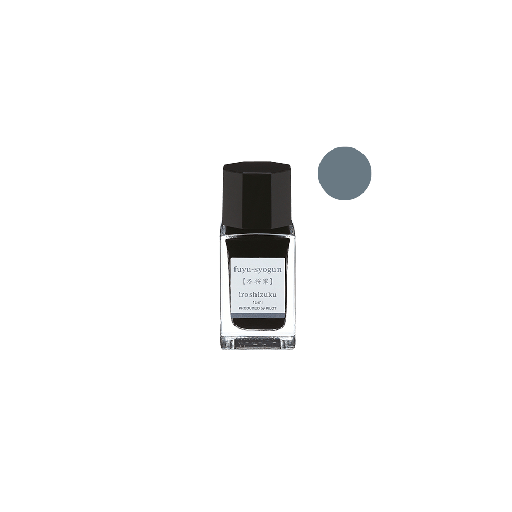 PILOT FINE WRITING ΜΕΛΑΝΙ ΠΕΝΑΣ IROSHIZUKU 15ml ΓΚΡΙ KIRI-SAME