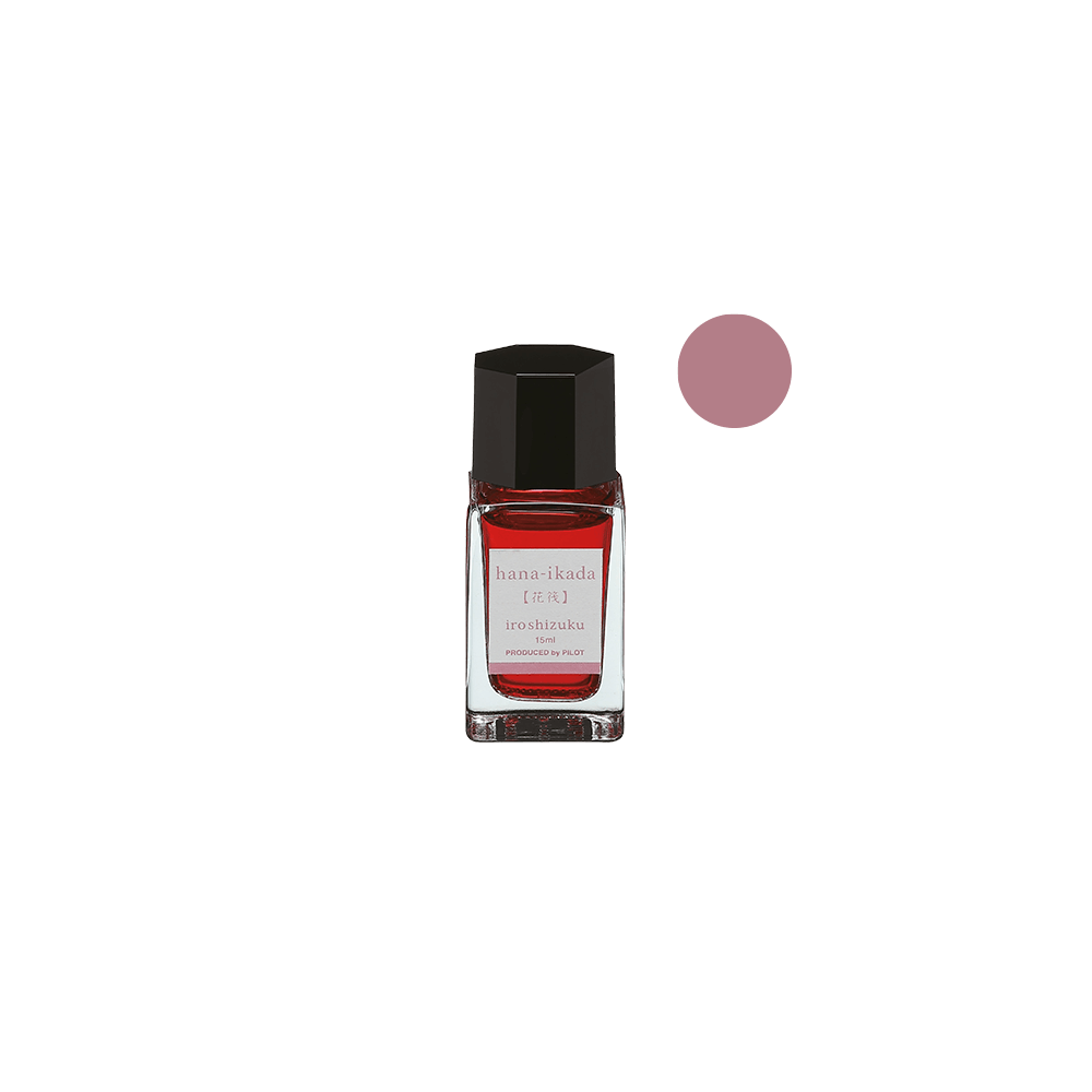 PILOT FINE WRITING ΜΕΛΑΝΙ ΠΕΝΑΣ IROSHIZUKU 15ml ΑΝΟΙΧΤΟ ΡΟΖ HANA IKADA