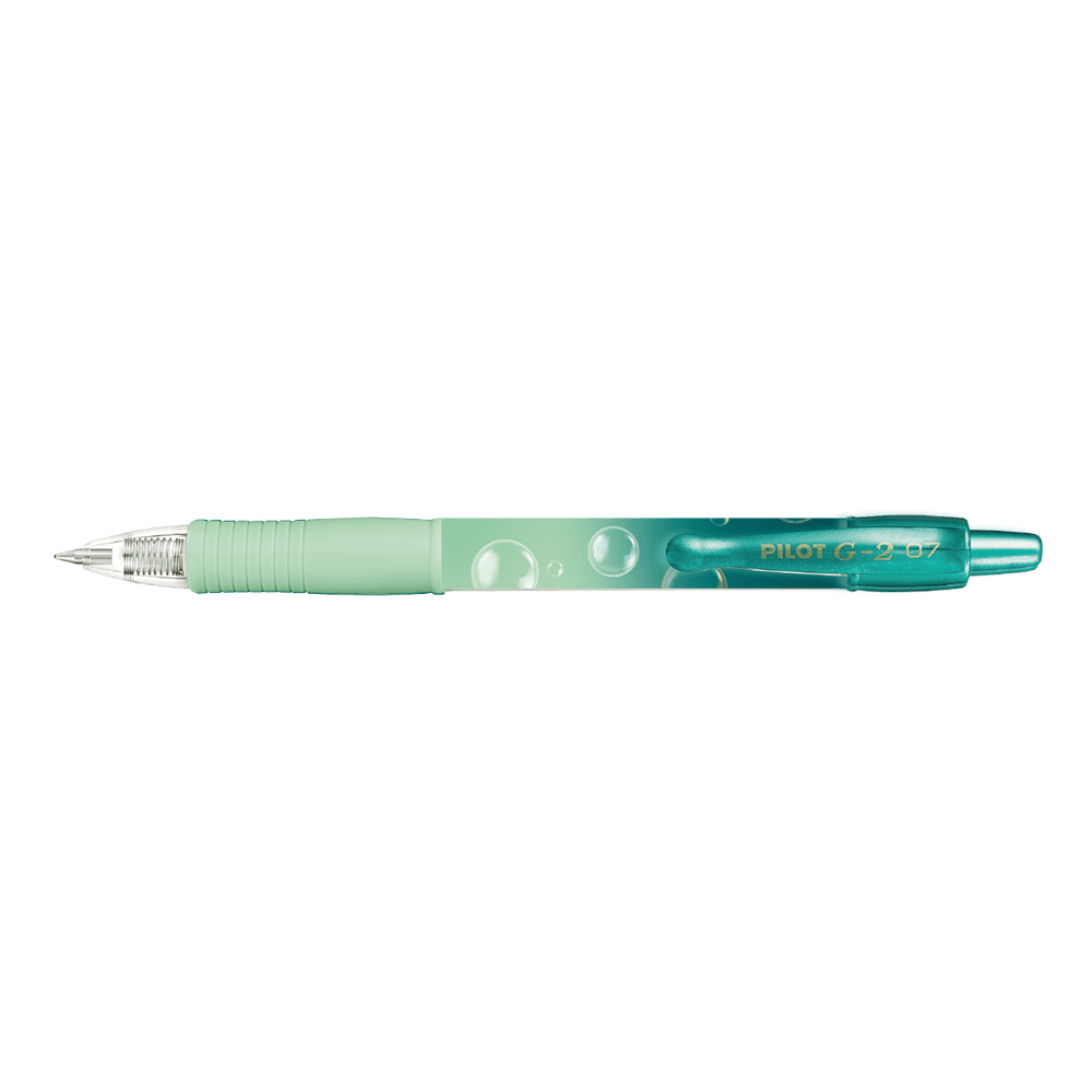 PILOT ΣΤΥΛΟ G-2 ΜΠΛΕ ΜΕΛΑΝΙ 0.7mm BUBBLE ΠΡΑΣΙΝΟ 12 ΤΕΜΑΧΙΑ (Το προιόν πωλείται σε μεμονωμένα τεμάχια του ενός)