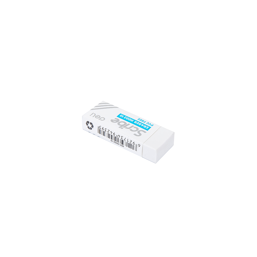DELI ΓΟΜΑ 54x20x10mm SCRIBE ΛΕΥΚΗ 20 ΤΕΜΑΧΙΑ (Το προιόν πωλείται σε μεμονωμένα τεμάχια του ενός) DELI ΓΟΜΑ 54x20x10mm SCRIBE ΛΕΥΚΗ 20 ΤΕΜΑΧΙΑ (Το προιόν πωλείται σε μεμονωμένα τεμάχια του ενός)