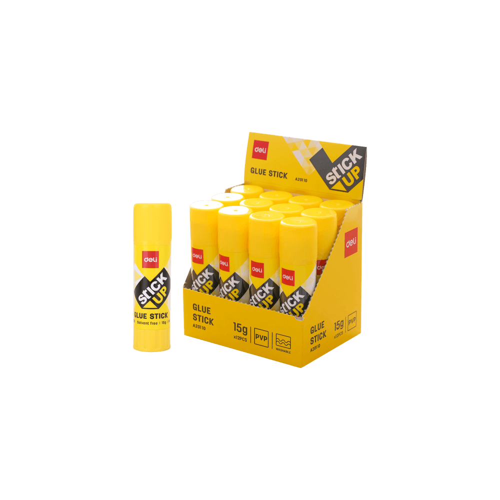 DELI ΒΙΤΡΙΝΑ ΓΕΜΑΤΗ ΚΟΛΛΑ STICK 15gr STICK UP  (Το προιόν πωλείται σε μεμονωμένα τεμάχια του ενός)