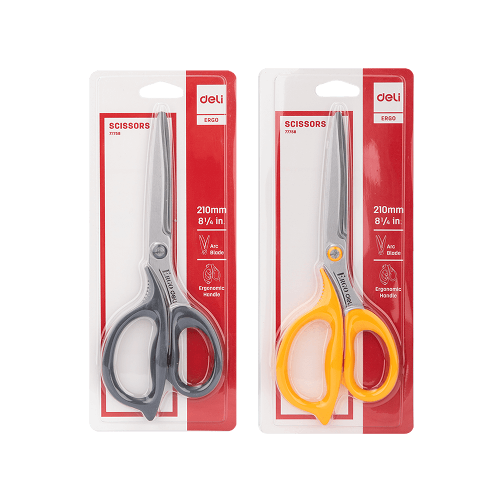 DELI ΨΑΛΙΔΙ ΓΡΑΦΕΙΟΥ 8' 1/4 21cm EFFORTLESS ERGO ΑΣΣΟΡΤΙ  (Το προιόν πωλείται σε μεμονωμένα τεμάχια του ενός)