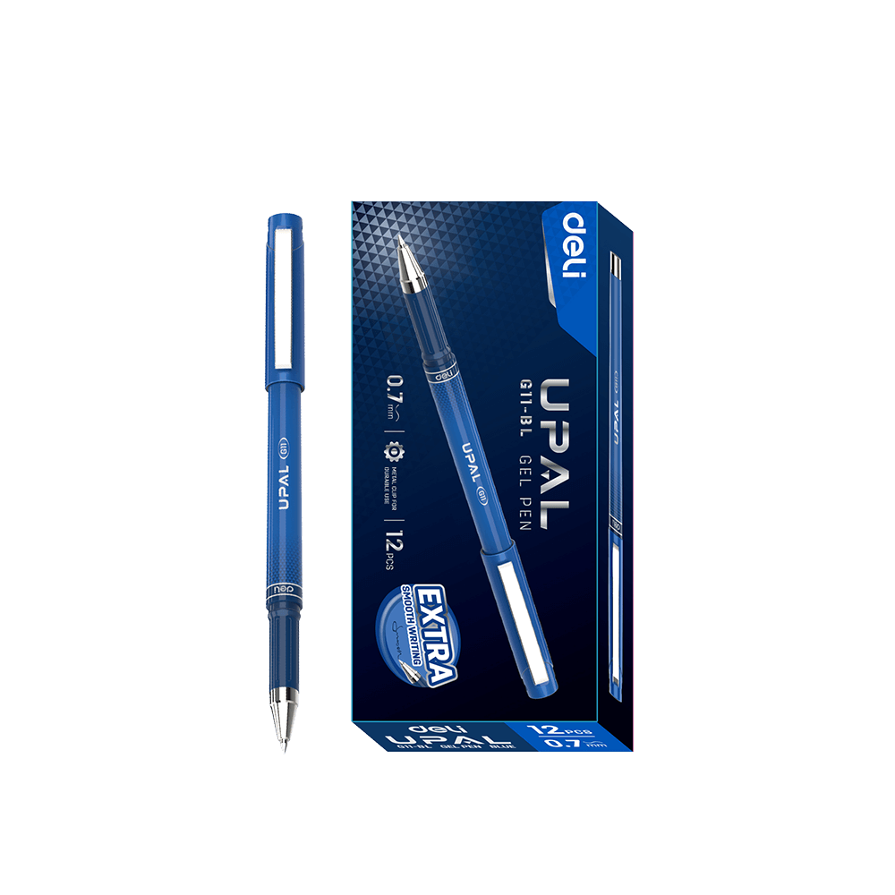 DELI ΣΤΥΛΟ GEL ΚΑΠΑΚΙ ΜΠΛΕ ΜΕΛΑΝΙ 0.7mm UPAL ΜΠΛΕ 12 ΤΕΜΑΧΙΑ (Το προιόν πωλείται σε μεμονωμένα τεμάχια του ενός) DELI ΣΤΥΛΟ GEL ΚΑΠΑΚΙ ΜΠΛΕ ΜΕΛΑΝΙ 0.7mm UPAL ΜΠΛΕ 12 ΤΕΜΑΧΙΑ (Το προιόν πωλείται σε μεμονωμένα τεμάχια του ενός)