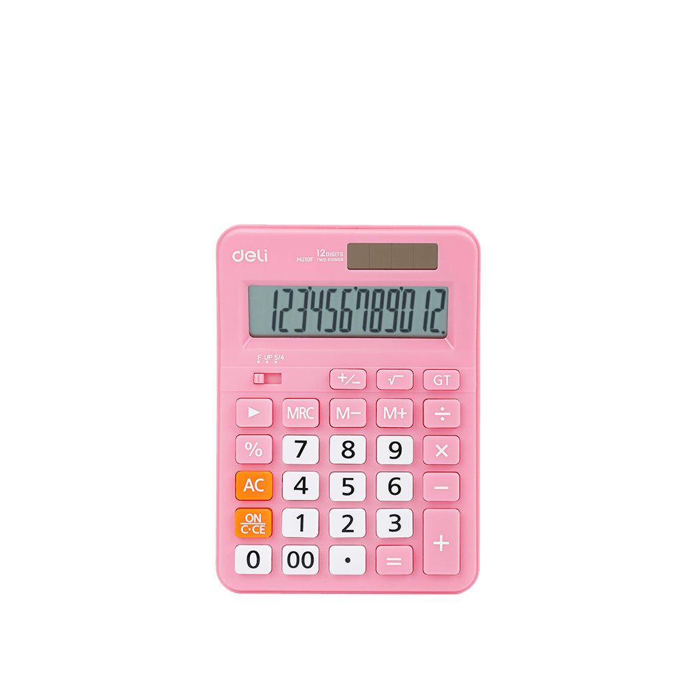 DELI ΑΡΙΘΜΟΜΗΧΑΝΗ 12 ΨΗΦΙΩΝ ΜΠΑΤΑΡΙΑΣ/ΗΛΙΑΚΟ ΡΙΖΑ ΠΛΑΣΤΙΚΟ BLISTER 15.21x10