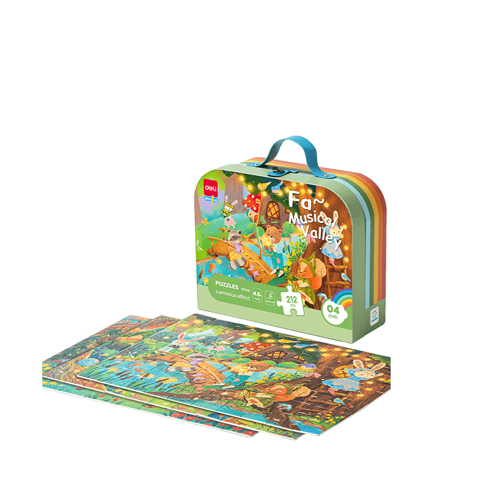 DELI ΠΑΖΛ ΒΑΛΙΤΣΑΚΙ 212 ΤΕΜΑΧΙΑ 3 ΣΕ 1 54/70/88 FA MUSICAL VALLEY 4+ DELI GENIUS