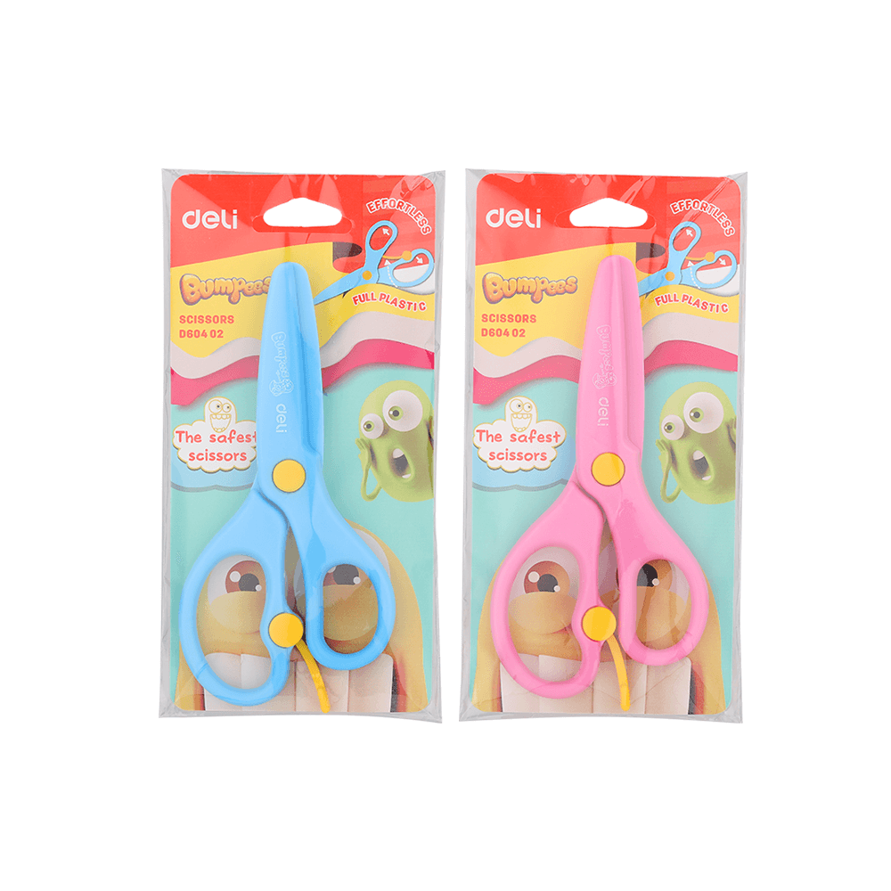 DELI ΨΑΛΙΔΙ ΠΑΙΔΙΚΟ ΓΙΑ ΧΑΡΤΙ 5.5' 13cm BUMPEES ΑΣΣΟΡΤΙ  (Το προιόν πωλείται σε μεμονωμένα τεμάχια του ενός)