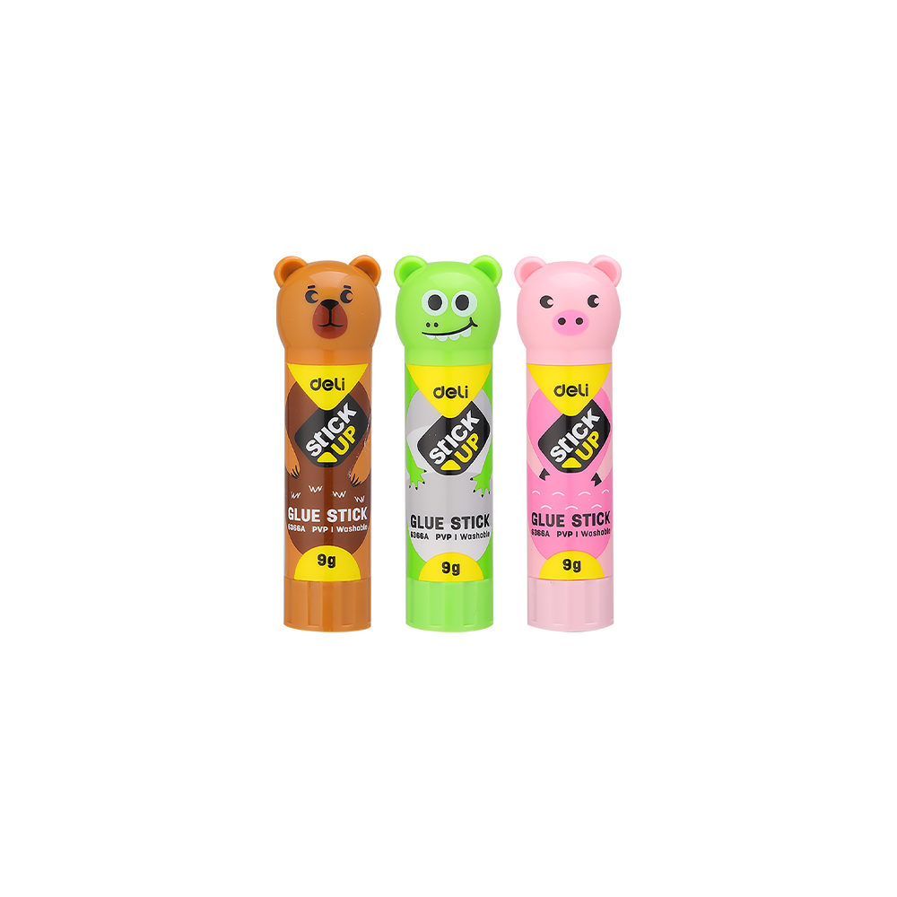 DELI ΒΙΤΡΙΝΑ ΓΕΜΑΤΗ ΚΟΛΛΑ STICK UP ΖΩΑΚΙΑ 9gr ΑΣΣΟΡΤΙ 12 ΤΕΜΑΧΙΑ (Το προιόν πωλείται σε μεμονωμένα τεμάχια του ενός)