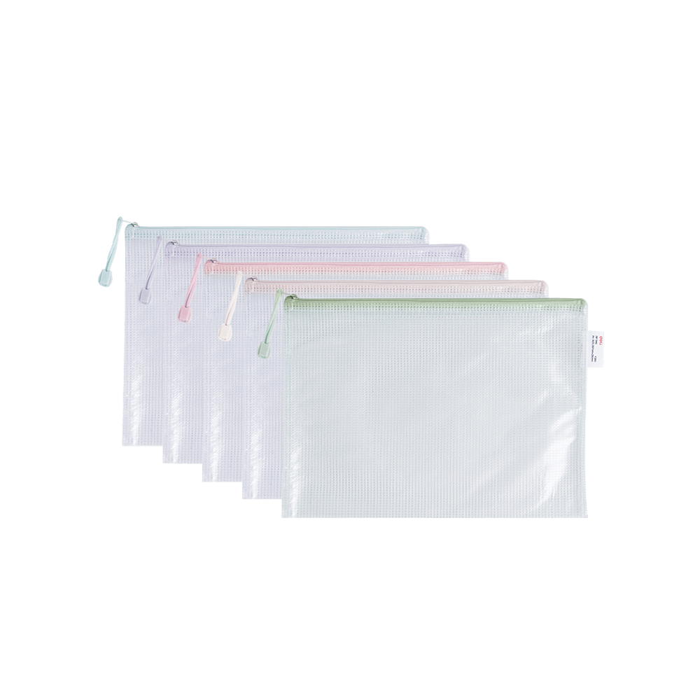 DELI ΦΑΚΕΛΟΣ ΦΕΡΜΟΥΑΡ PVC Α4 COLORFUL ΑΣΣΟΡΤΙ 10 ΤΕΜΑΧΙΑ (Το προιόν πωλείται σε μεμονωμένα τεμάχια του ενός)