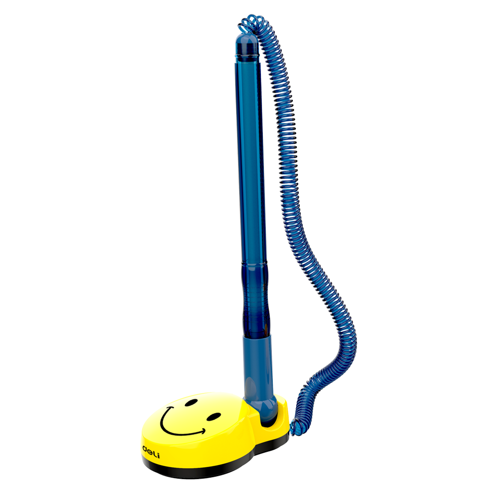 DELI ΣΤΥΛΟ ΓΚΙΣΕ ΧΑΜΟΓΕΛΟ 0.7mm DAILY ΜΠΛΕ 24 ΤΕΜΑΧΙΑ (Το προιόν πωλείται σε μεμονωμένα τεμάχια του ενός)