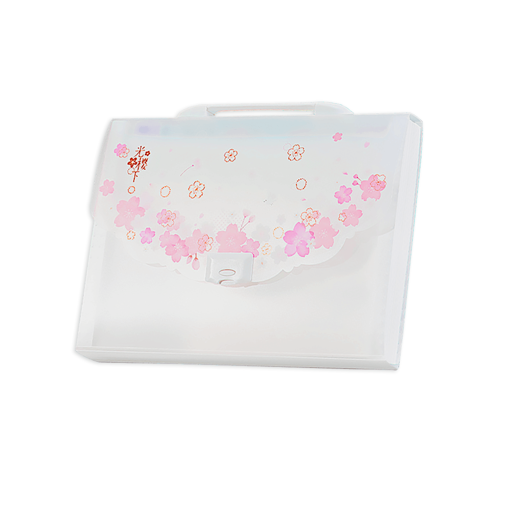 DELI ΤΣΑΝΤΑ ΧΕΡΟΥΛΙ Α4 ΠΛΑΣΤΙΚΗ 13 ΘΕΣΕΩΝ SAKURA ΛΟΥΛΟΥΔΙΑ