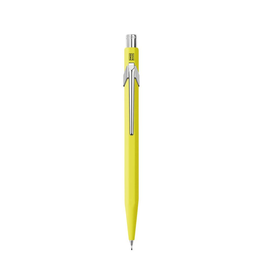 CARAN D'ACHE ΜΟΛΥΒΙ ΜΗΧΑΝΙΚΟ 0.7mm FLUO ΚΙΤΡΙΝΟ