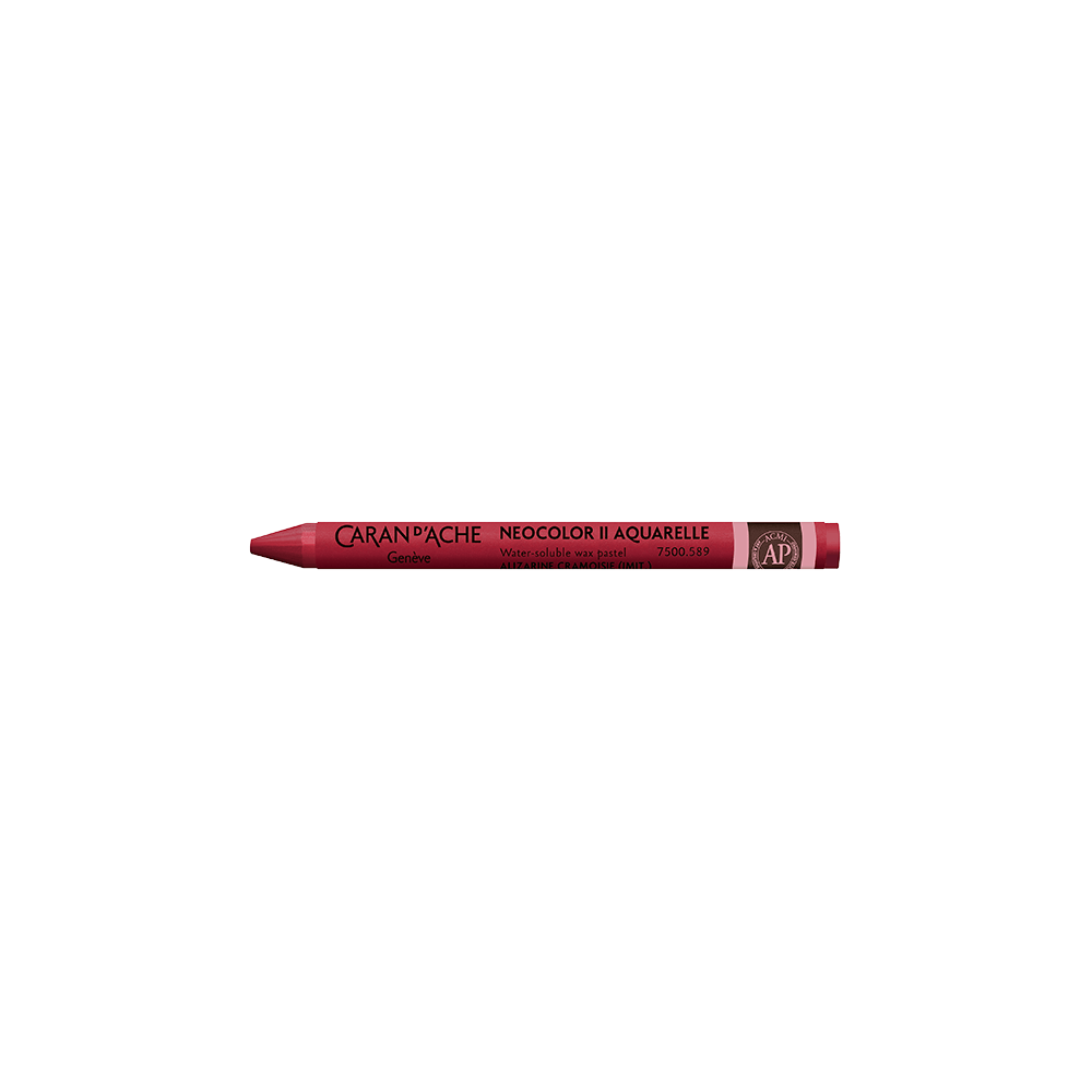 CARAN D’ACHE ΚΡΑΙΓΙΟΝ ΚΕΡΙΝΟ ΑΚΟΥΑΡΕΛΑΣ NEOCOLOR II CRIMSON ALIZARIN  (Το προιόν πωλείται σε μεμονωμένα τεμάχια του ενός)