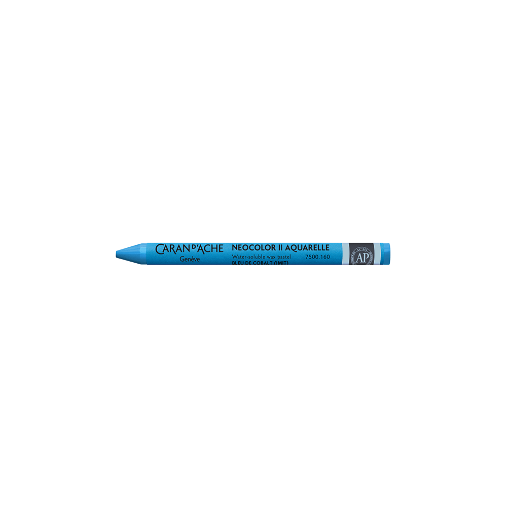 CARAN D' ACHE ΚΡΑΙΓΙΟΝ ΚΕΡΙΝΟ ΑΚΟΥΑΡΕΛΑΣ NEOCOLOR II COBALT ΜΠΛΕ 10 ΤΕΜΑΧΙΑ (Το προιόν πωλείται σε μεμονωμένα τεμάχια του ενός)