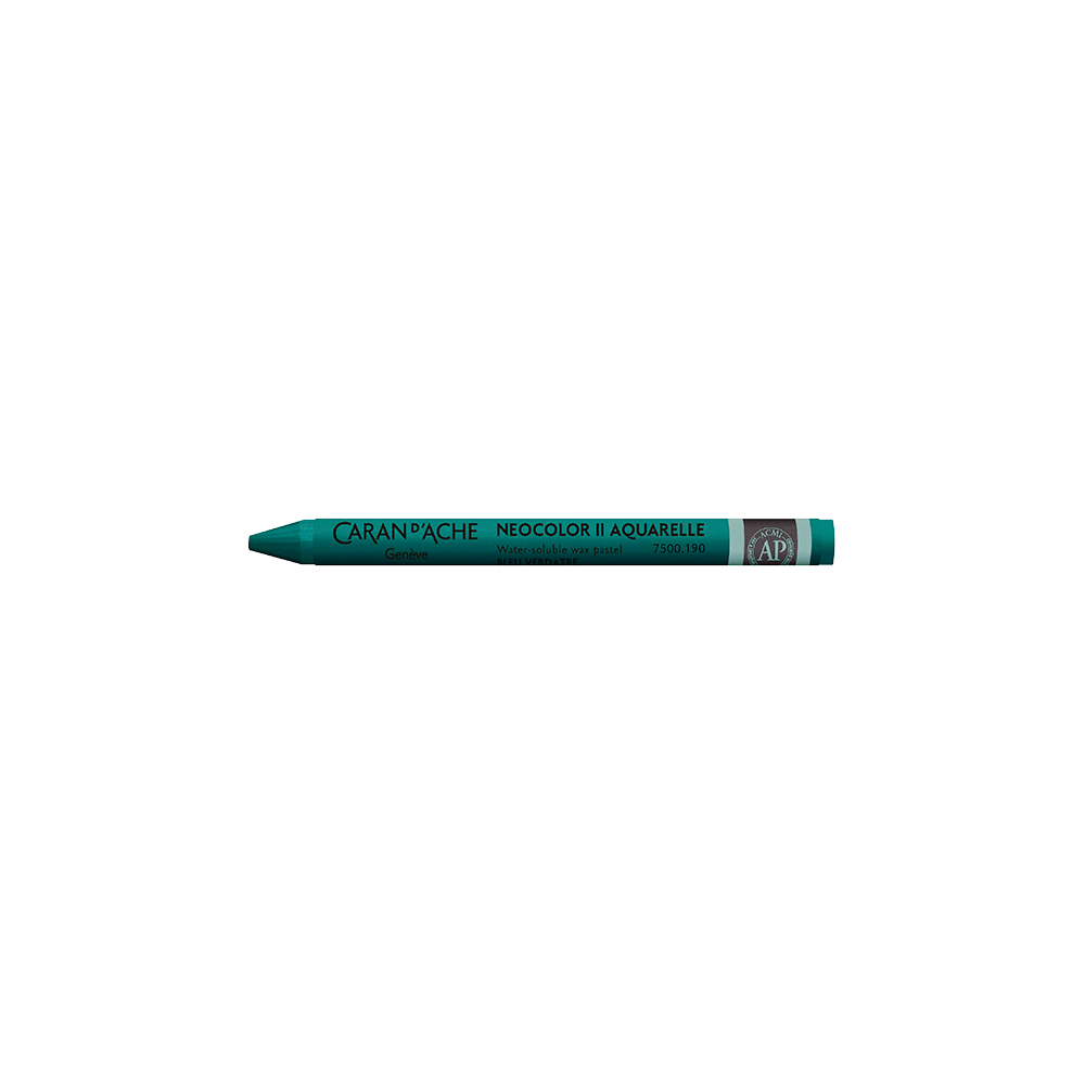 CARAN D’ACHE ΚΡΑΙΓΙΟΝ ΚΕΡΙΝΟ ΑΚΟΥΑΡΕΛΑΣ NEOCOLOR II GREENISH ΜΠΛΕ  (Το προιόν πωλείται σε μεμονωμένα τεμάχια του ενός)
