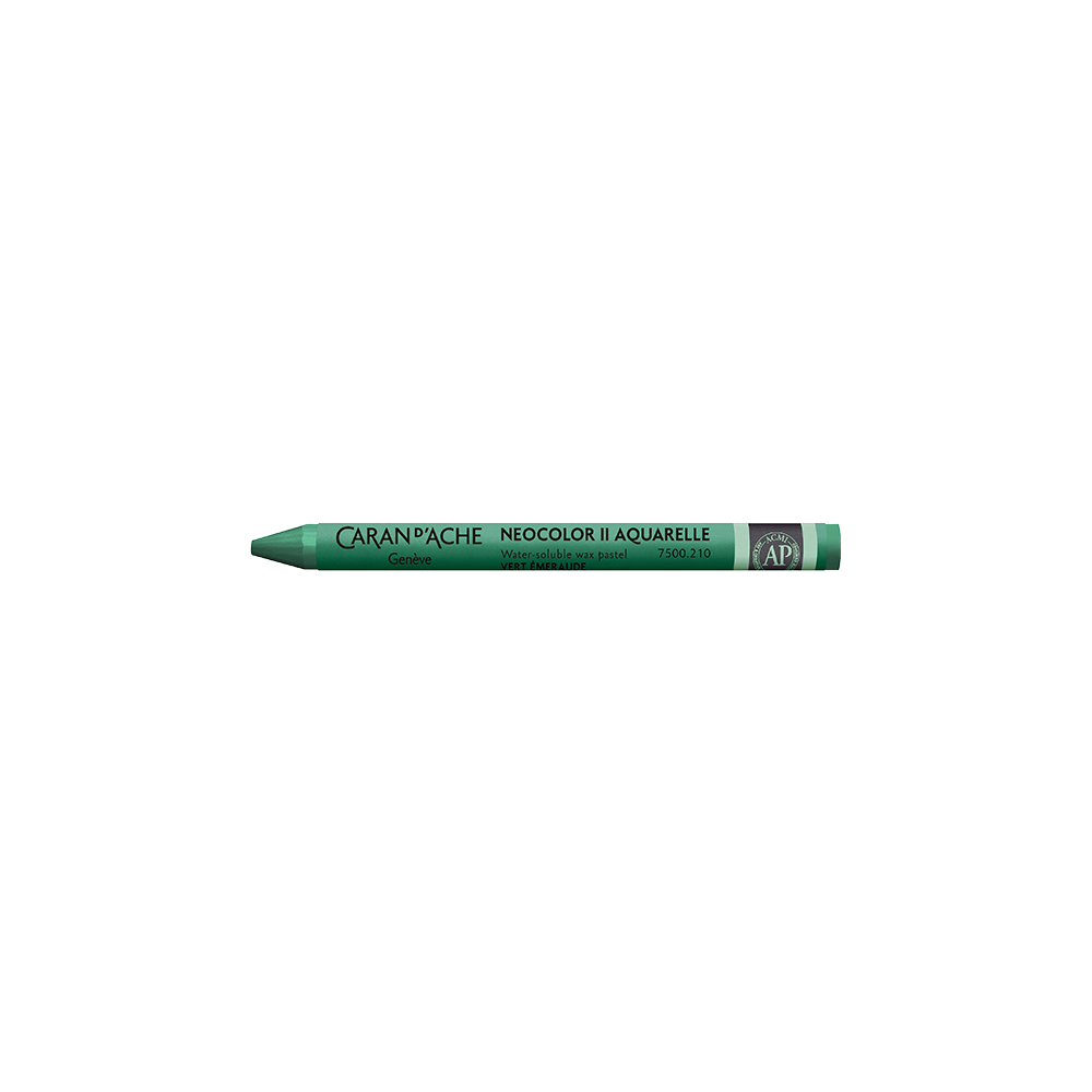 CARAN D' ACHE ΚΡΑΙΓΙΟΝ ΚΕΡΙΝΟ ΑΚΟΥΑΡΕΛΑΣ NEOCOLOR II EMERALD ΠΡΑΣΙΝΟ 10 ΤΕΜΑΧΙΑ (Το προιόν πωλείται σε μεμονωμένα τεμάχια του εν