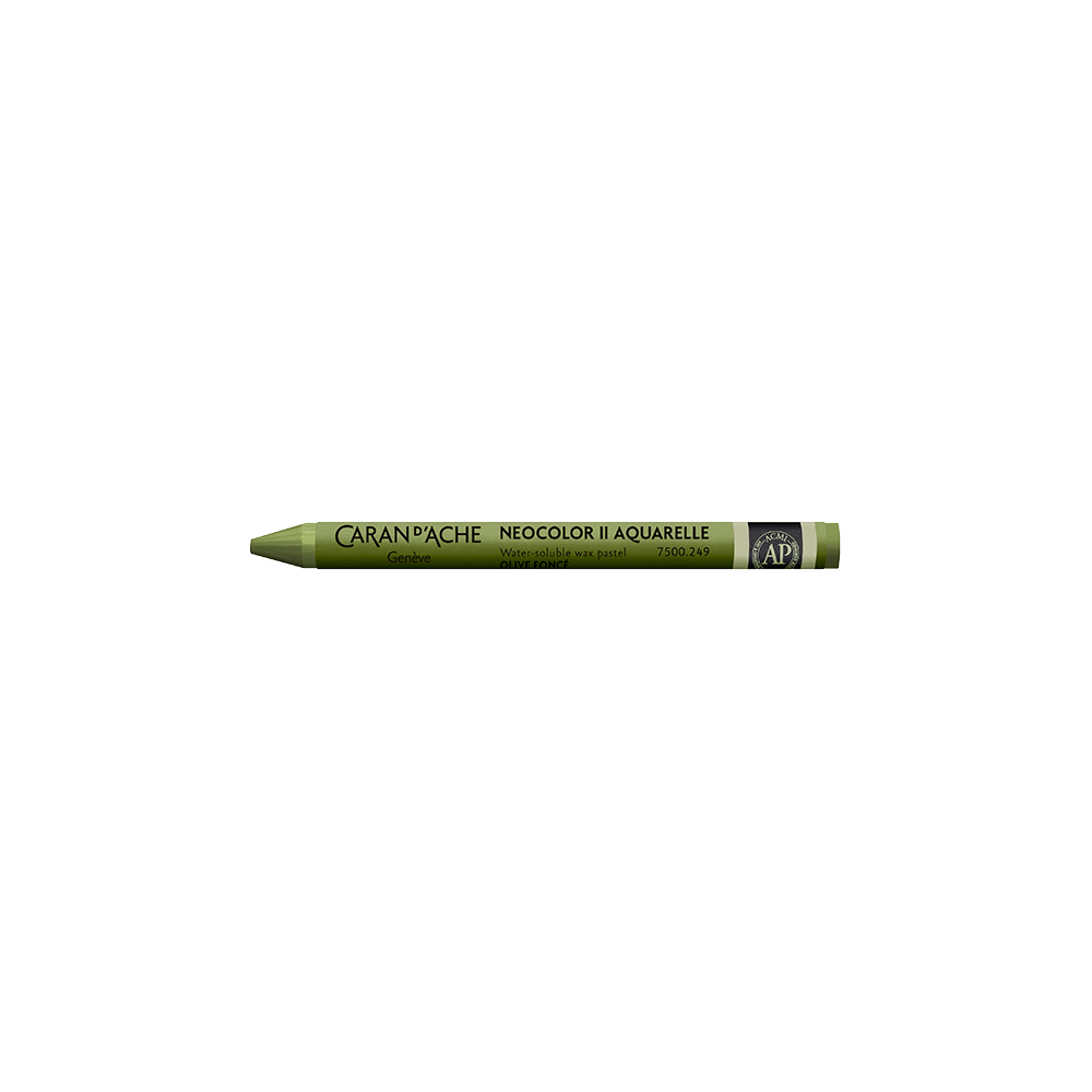 CARAN D’ACHE ΚΡΑΙΓΙΟΝ ΚΕΡΙΝΟ ΑΚΟΥΑΡΕΛΑΣ NEOCOLOR II DARK OLIVE 10 ΤΕΜΑΧΙΑ (Το προιόν πωλείται σε μεμονωμένα τεμάχια του ενός)