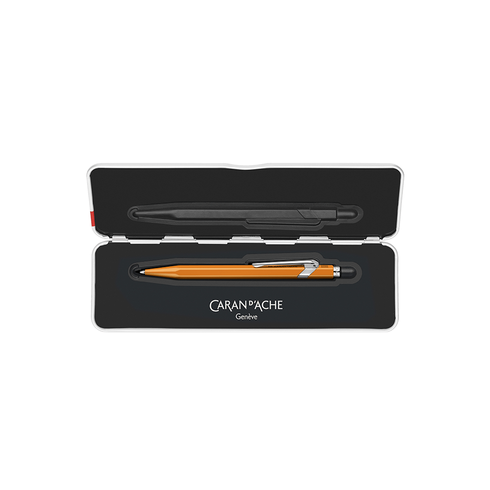 CARAN D'ACHE ΣΤΥΛΟ BALLPOINT ΜΕΤΑΛΛΙΚΟ ΜΠΛΕ ΜΕΛΑΝΙ ΣΕ ΜΕΤΑΛΛΙΚΟ ΚΟΥΤΙ MEDIUM 849 CARAN D'ACHE ΣΤΥΛΟ BALLPOINT ΜΕΤΑΛΛΙΚΟ ΜΠΛΕ ΜΕΛΑΝΙ ΣΕ ΜΕΤΑΛΛΙΚΟ ΚΟΥΤΙ MEDIUM 849