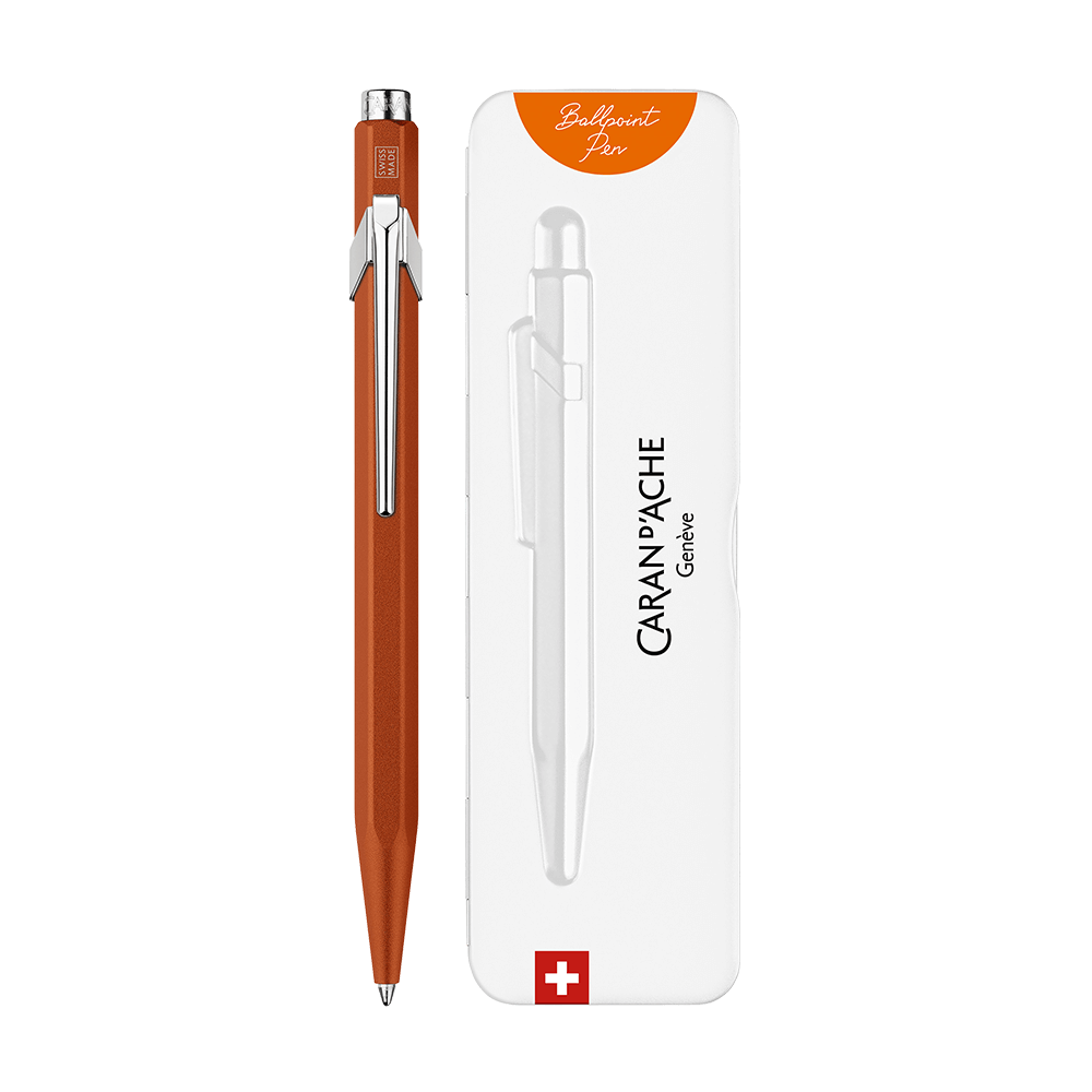 CARAN D'ACHE ΣΤΥΛΟ BALLPOINT ΜΕΤΑΛΛΙΚΟ ΜΠΛΕ ΜΕΛΑΝΙ ΣΕ ΜΕΤΑΛΛΙΚΟ ΚΟΥΤΙ 849 COLORM CARAN D'ACHE ΣΤΥΛΟ BALLPOINT ΜΕΤΑΛΛΙΚΟ ΜΠΛΕ ΜΕΛΑΝΙ ΣΕ ΜΕΤΑΛΛΙΚΟ ΚΟΥΤΙ 849 COLORM