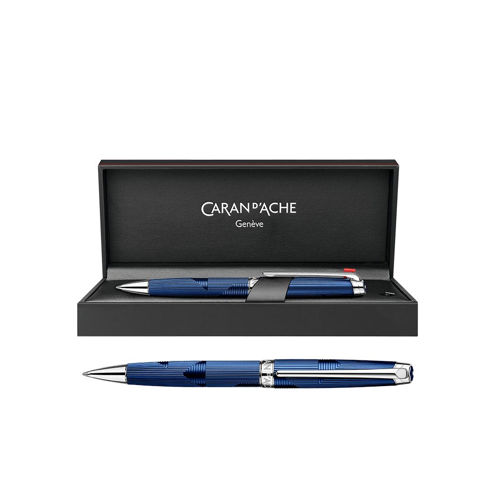 CARAN D'ACHE ΣΤΥΛΟ BALLPOINT LEMAN BLEU MARIN ΜΠΛΕ CARAN D'ACHE ΣΤΥΛΟ BALLPOINT LEMAN BLEU MARIN ΜΠΛΕ