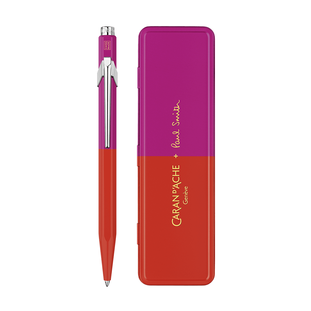 CARAN D' ACHE ΣΤΥΛΟ BALLPOINT MEDIUM 849 PAUL SMITH WARMRED MELROSEPINK