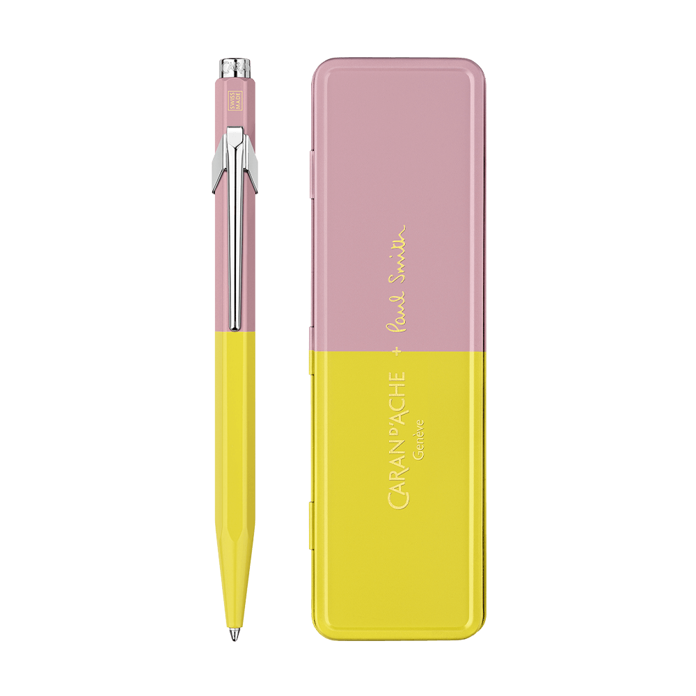 CARAN D' ACHE ΣΤΥΛΟ BALLPOINT MEDIUM 849 PAUL SMITH CHARTREUSE ROSE