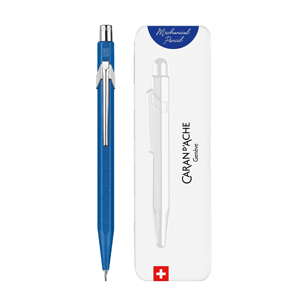 CARAN D'ACHE ΜΟΛΥΒΙ ΜΗΧΑΝΙΚΟ 0.7mm COLORMAT-X ΜΠΛΕ