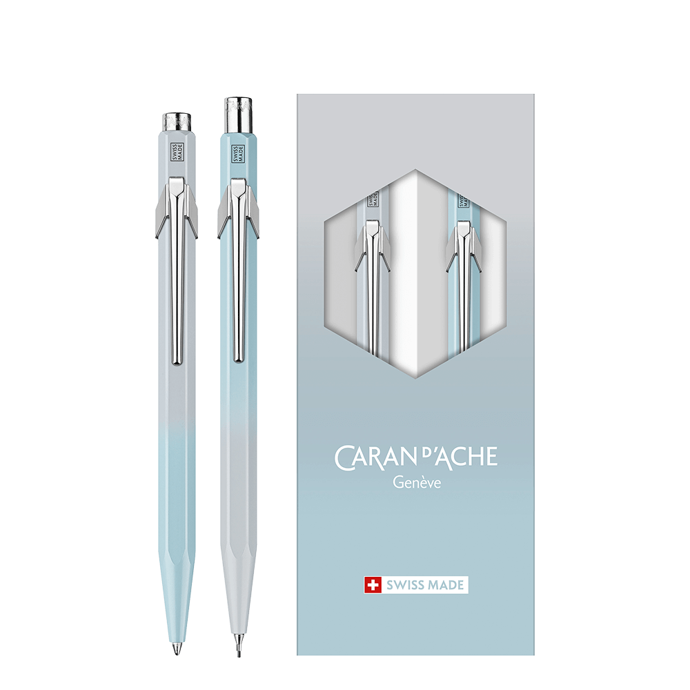 CARAN D'ACHE ΣΤΥΛΟ BALLPOINT 849 & ΜΟΛΥΒΙ ΜΗΧΑΝΙΚΟ 0.5mm 844 ΣΕΤ LTD 2024 BLUE LAGOON CARAN D'ACHE ΣΤΥΛΟ BALLPOINT 849 & ΜΟΛΥΒΙ ΜΗΧΑΝΙΚΟ 0.5mm 844 ΣΕΤ LTD 2024 BLUE LAGOON