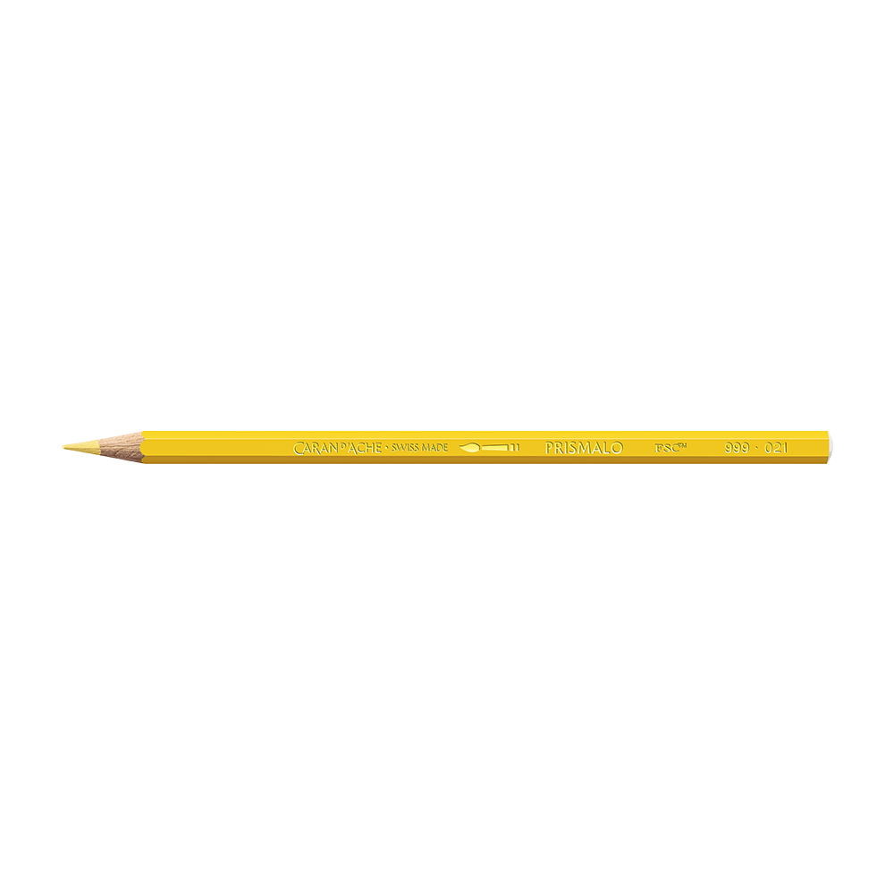 CARAN D' ACHE ΚΡΑΙΓΙΟΝ ΑΚΟΥΑΡΕΛΑΣ Φ2.95mm PRISMALO NAPLES ΚΙΤΡΙΝΟ 3 ΤΕΜΑΧΙΑ (Το προιόν πωλείται σε μεμονωμένα τεμάχια του ενός)