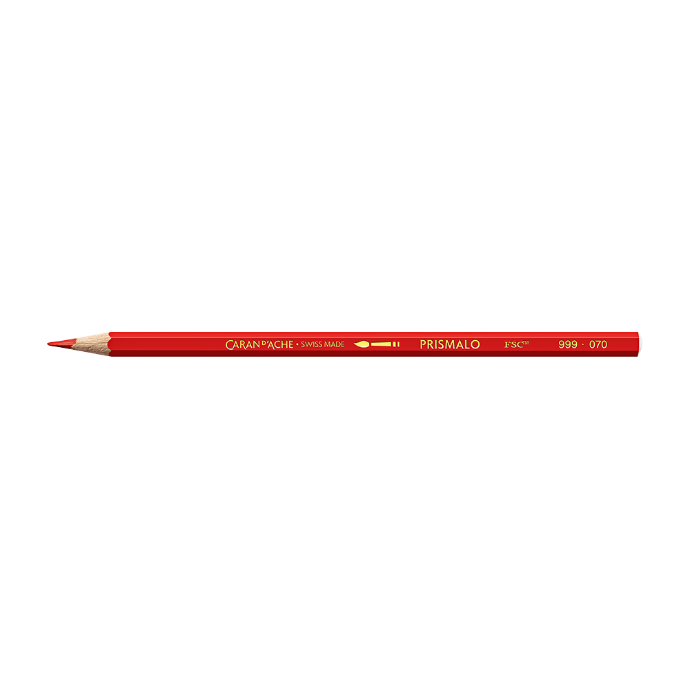 CARAN D’ACHE ΚΡΑΙΓΙΟΝ ΑΚΟΥΑΡΕΛΑΣ Φ2.95mm PRISMALO SCARLET ΚΟΚΚΙΝΟ 12 ΤΕΜΑΧΙΑ (Το προιόν πωλείται σε μεμονωμένα τεμάχια του ενός)