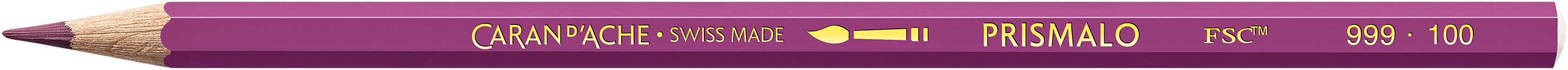 CARAN D'ACHE ΚΡΑΙΓΙΟΝ ΑΚΟΥΑΡΕΛΑΣ Φ2.95mm PRISMALO PURPLE VIOLET 12 ΤΕΜΑΧΙΑ (Το προιόν πωλείται σε μεμονωμένα τεμάχια του ενός)
