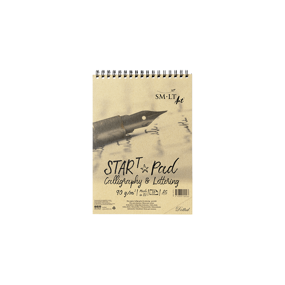 SMLT ART ΜΠΛΟΚ ΣΧΕΔΙΟΥ DOTTED 30 ΦΥΛΛΑ Α5 90gsm