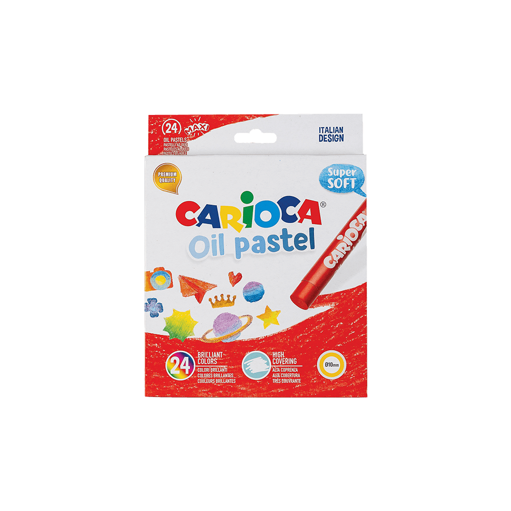 CARIOCA ΛΑΔΟΠΑΣΤΕΛ BLISTER 24 ΧΡΩΜΑΤΑ