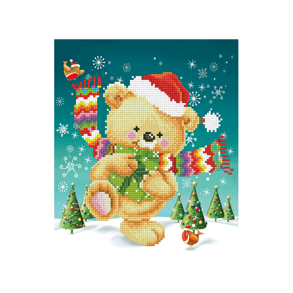 DIAMOND DOTZ ΚΑΤΑΣΚΕΥΗ ΨΗΦΙΔΩΤΟ ΧΟΡΕΥΟΝΤΑΣ ΣΤΟ ΧΙΟΝΙ 27x35cm ΧΟΡΕΥΟΝΤΑΣ Σ?