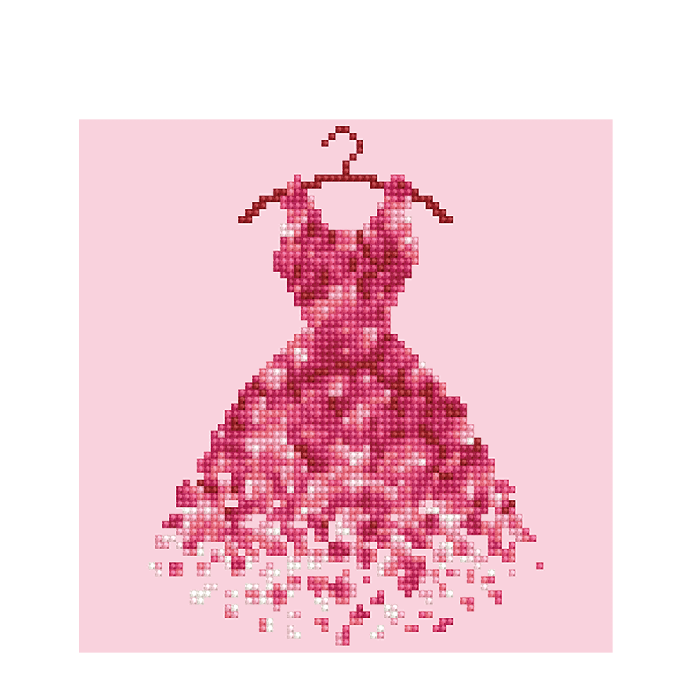 DIAMOND DOTZ ΚΑΤΑΣΚΕΥΗ ΨΗΦΙΔΩΤΟ ΚΑΜΒΑΣ BLISTER 22x22cm ART ΦΟΡΕΜΑ