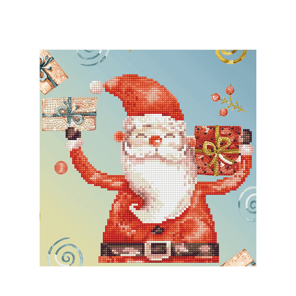 DIAMOND DOTZ ΚΑΤΑΣΚΕΥΗ ΨΗΦΙΔΩΤΟ ΑΪ ΒΑΣΙΛΗΣ 28x28cm BOX