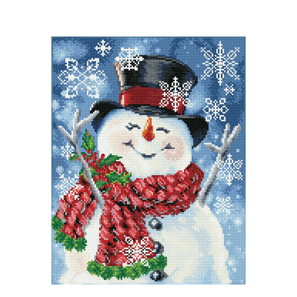 DIAMOND DOTZ ΚΑΤΑΣΚΕΥΗ ΨΗΦΙΔΩΤΟ 35.5x45.5cm ΧΙΟΝΑΝΘΡΩΠΟΣ