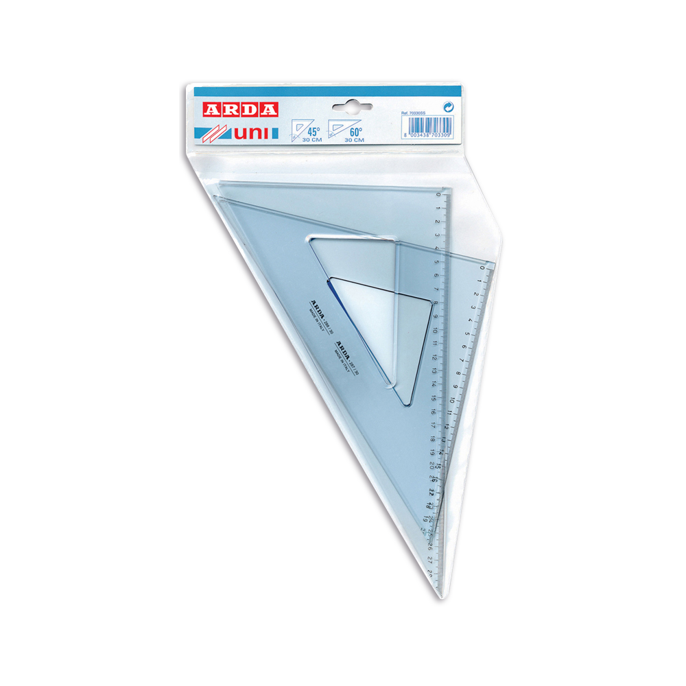 ARDA ΤΡΙΓΩΝΑ BLISTER ΖΕΥΓΟΣ 30cm