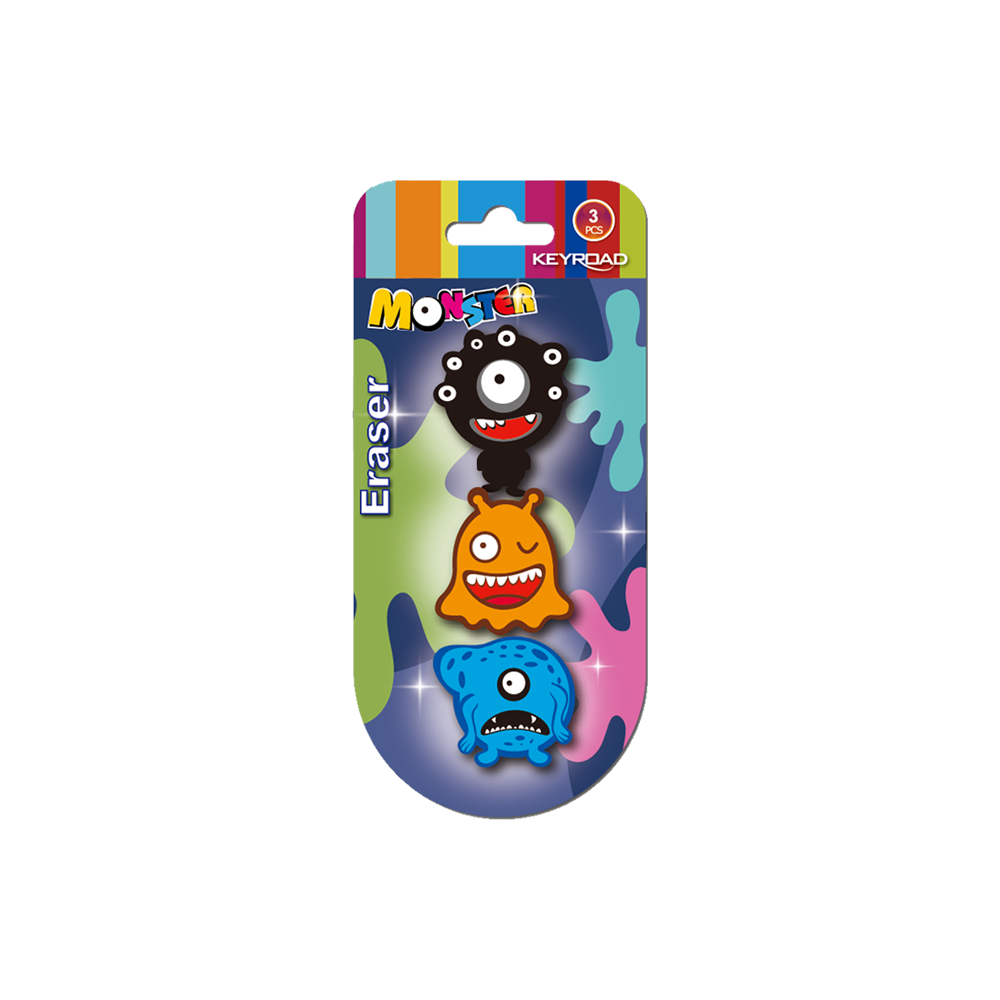 KEYROAD ΓΟΜΑ ΣΕT 3 ΤΕΜΑΧΙΑ MONSTERS 12 ΤΕΜΑΧΙΑ (Το προιόν πωλείται σε μεμονωμένα τεμάχια του ενός) KEYROAD ΓΟΜΑ ΣΕT 3 ΤΕΜΑΧΙΑ MONSTERS 12 ΤΕΜΑΧΙΑ (Το προιόν πωλείται σε μεμονωμένα τεμάχια του ενός)