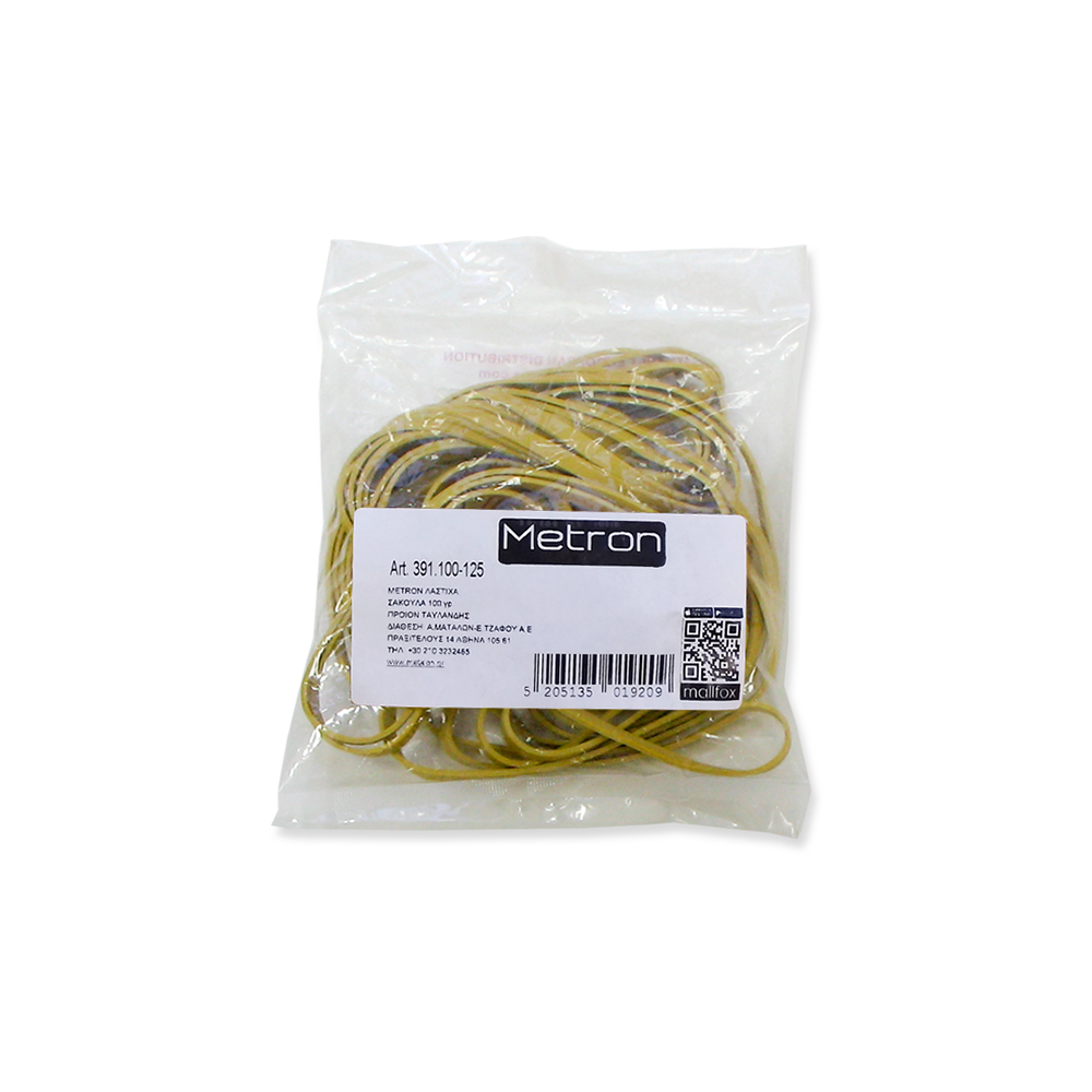 METRON ΛΑΣΤΙΧΑ ΣΑΚΟΥΛΑ Φ121x5mm100gr