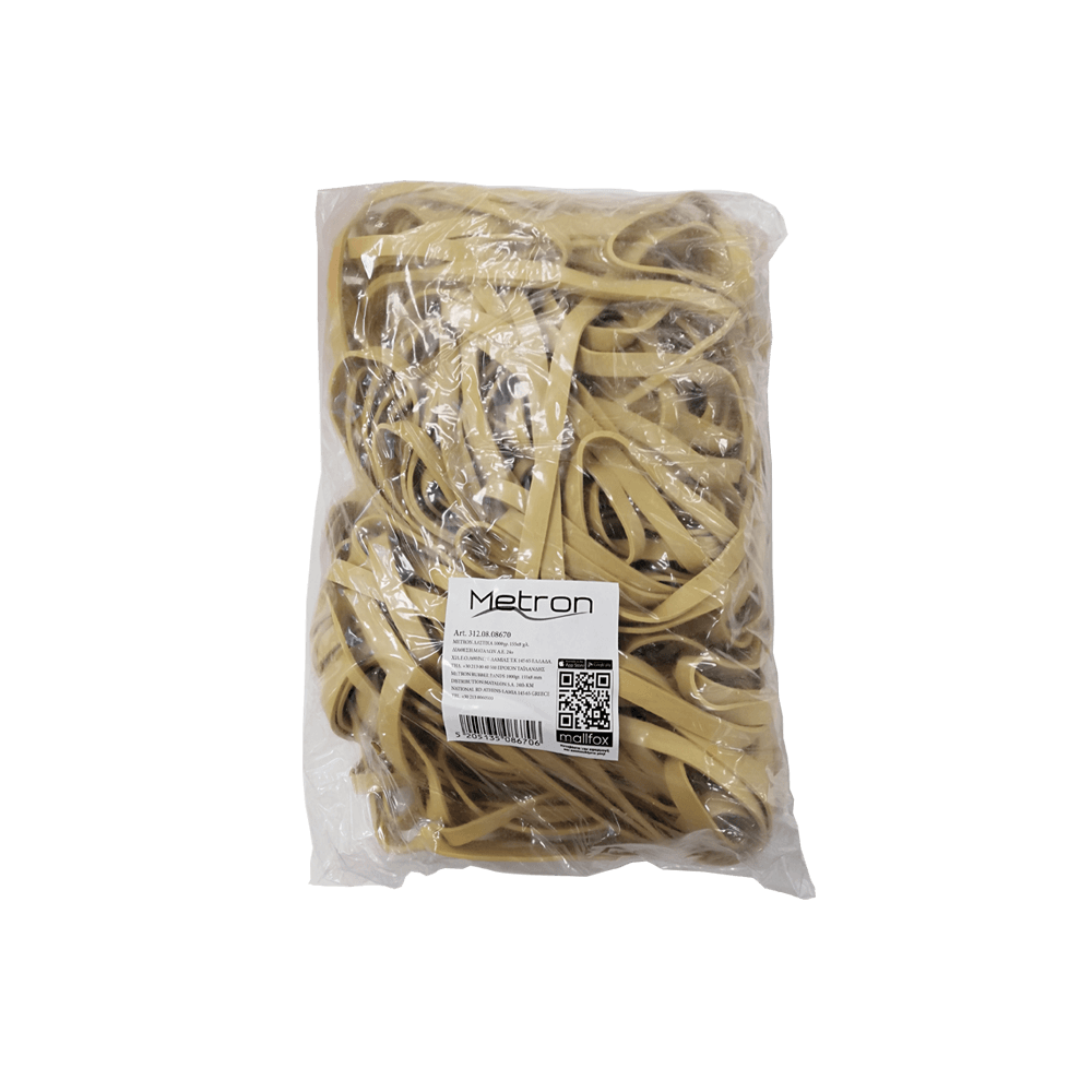 METRON ΛΑΣΤΙΧΑ ΣΑΚΟΥΛΑ Φ155x8mm 1000gr