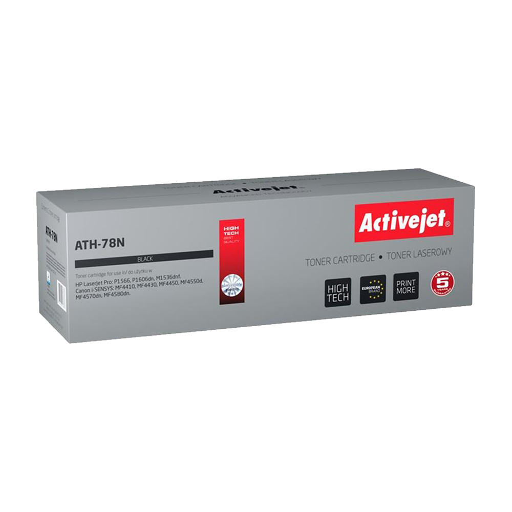 ACTIVE JET TONER ΣΥΜΒΑΤΟ  ΜΕ HP ATH-78N #78A BLACK 2.500Φ. (Ν) #CE278A