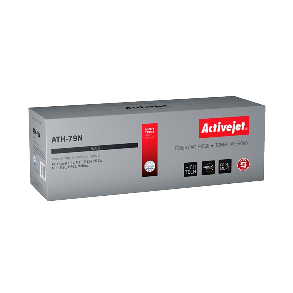 ACTIVE JET TONER ΣΥΜΒΑΤΟ ΜΕ HP ATH-79N #79A BLACK 2.000Φ. (Ν) #CF279A ACTIVE JET TONER ΣΥΜΒΑΤΟ ΜΕ HP ATH-79N #79A BLACK 2.000Φ. (Ν) #CF279A