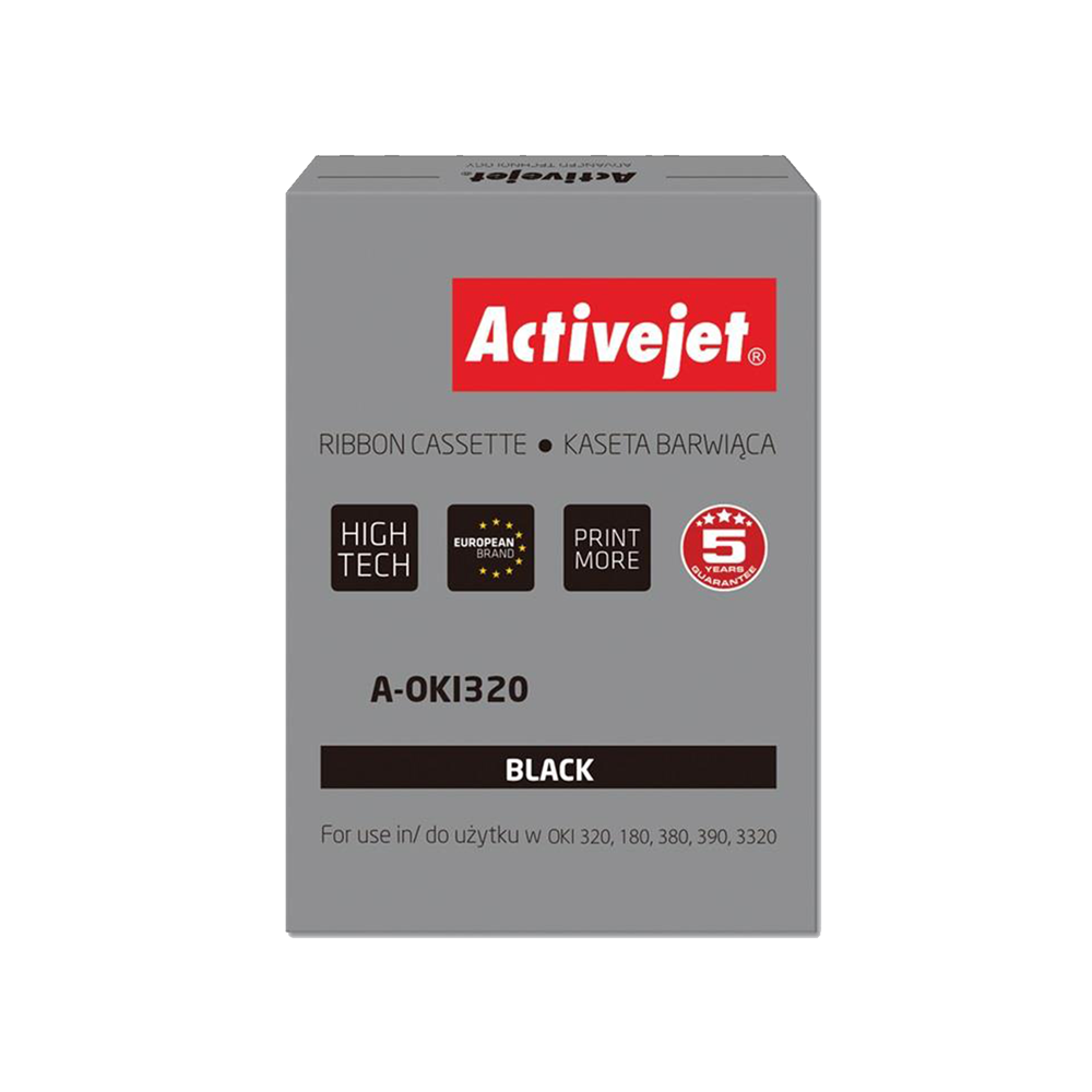 ACTIVE JET ΜΕΛΑΤΟΤΑΙΝΙΑ ΣΥΜΒΑΤΗ ΜΕ OKI A-OKI320 BLACK (Ν) #9002303 ACTIVE JET ΜΕΛΑΤΟΤΑΙΝΙΑ ΣΥΜΒΑΤΗ ΜΕ OKI A-OKI320 BLACK (Ν) #9002303