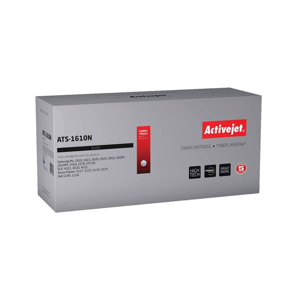 ACTIVE JET TONER ΣΥΜΒΑΤΟ ΜΕ SAMSUNG ATS-1610N BLACK 3.000Φ. (Ν) #ML-1610D2/ELS ACTIVE JET TONER ΣΥΜΒΑΤΟ ΜΕ SAMSUNG ATS-1610N BLACK 3.000Φ. (Ν) #ML-1610D2/ELS