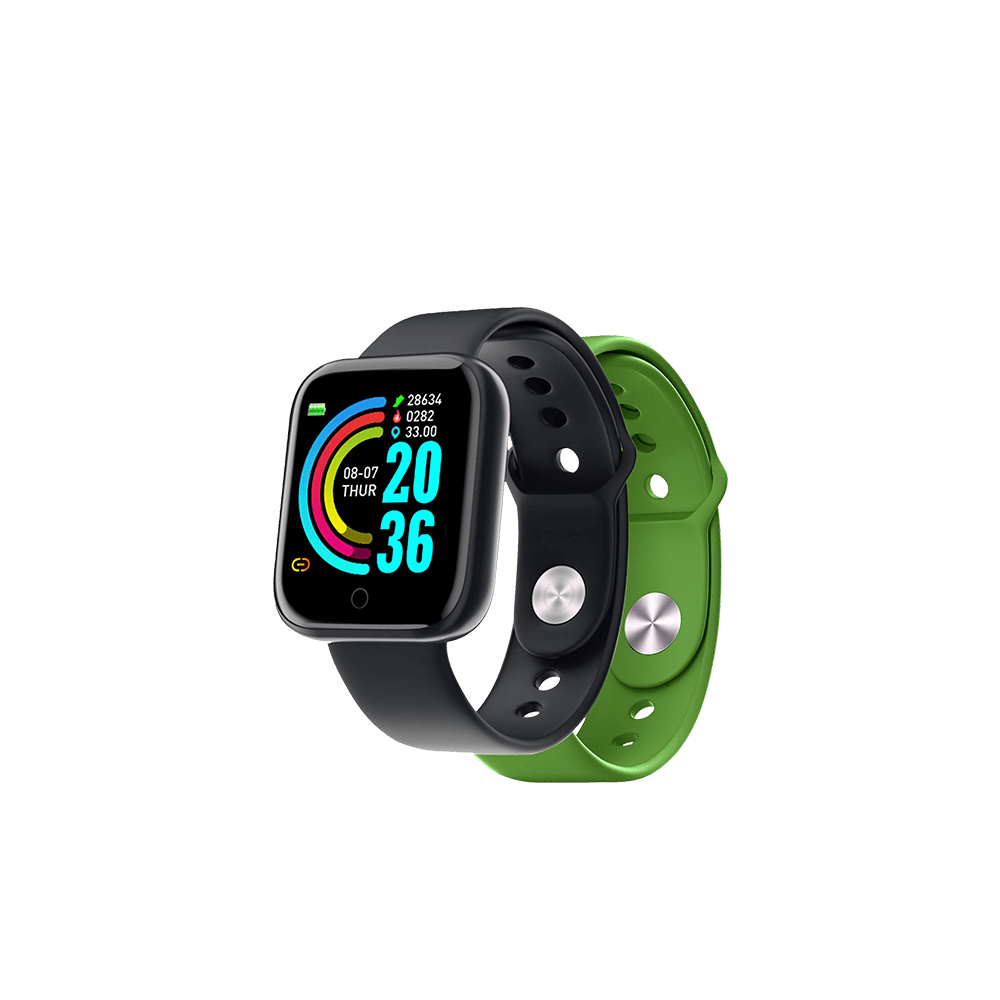 CELLY SMART WATCH ΜΕ ΑΝΤΑΛΛΑΚΤΙΚΟ ΛΟΥΡΑΚΙ ΠΡΑΣΙΝΟ 1.44' TOUCH SCREEN ΜΑΥΡΟ CELLY SMART WATCH ΜΕ ΑΝΤΑΛΛΑΚΤΙΚΟ ΛΟΥΡΑΚΙ ΠΡΑΣΙΝΟ 1.44' TOUCH SCREEN ΜΑΥΡΟ