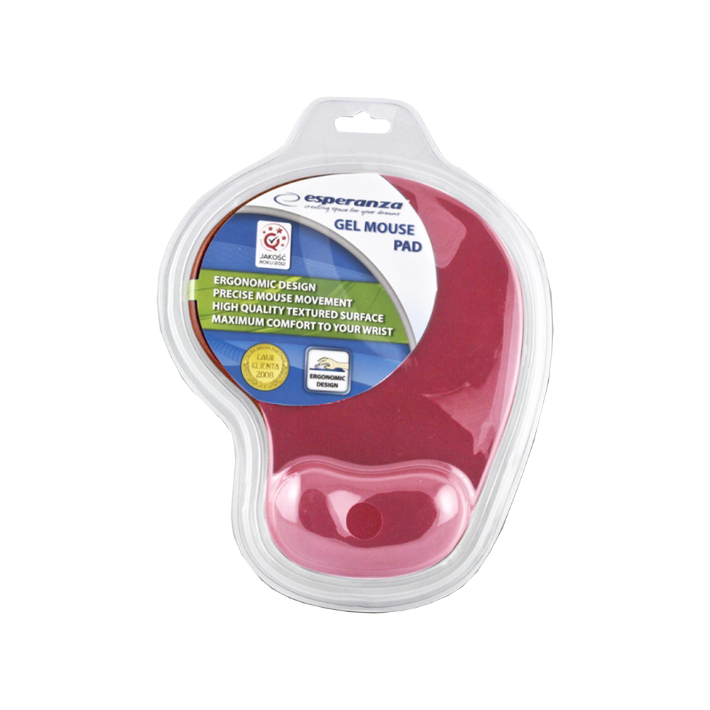 ESPERANZA MOUSE PAD GEL ΚΟΚΚΙΝΟ ESPERANZA MOUSE PAD GEL ΚΟΚΚΙΝΟ