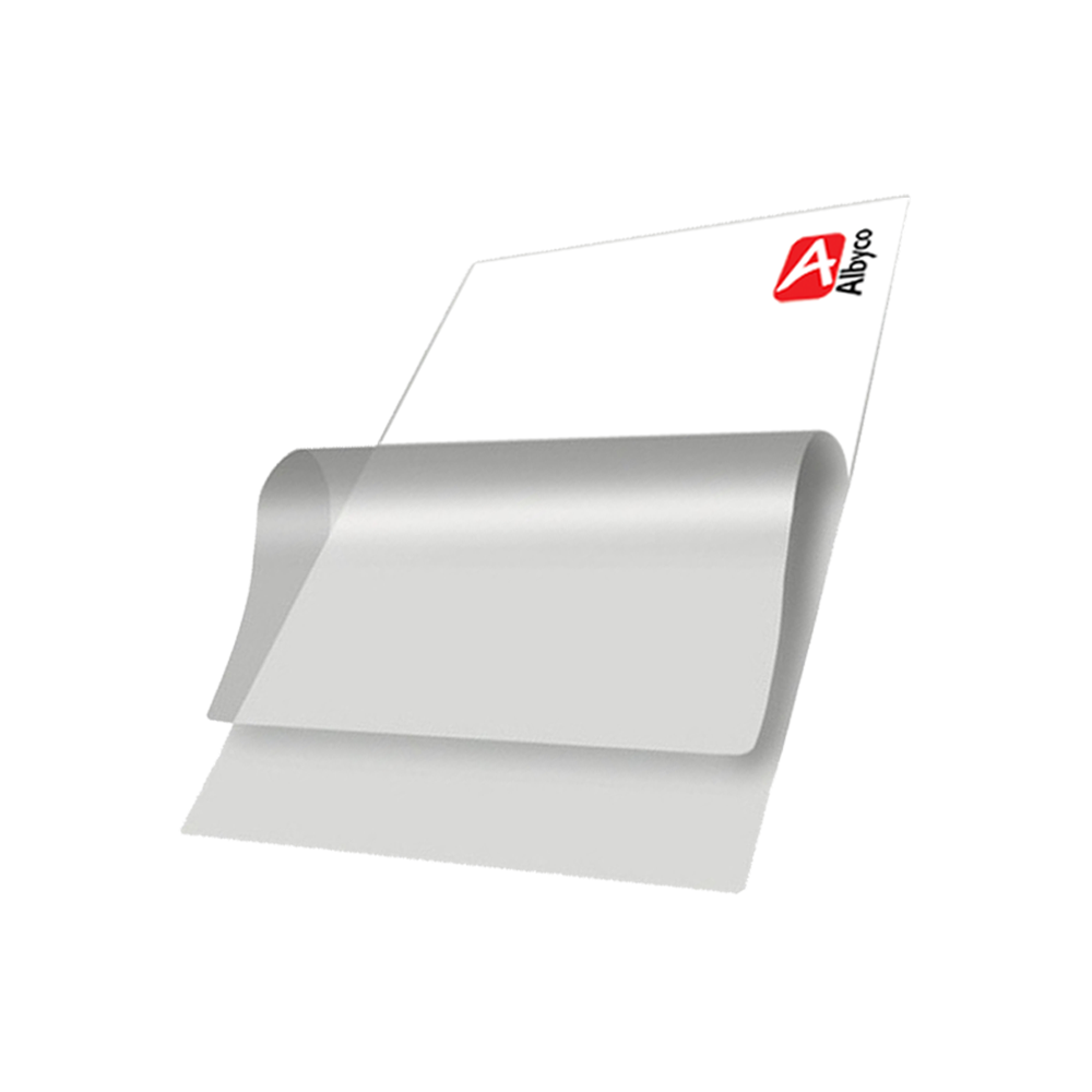ALBYCO ΔΙΦΥΛΛΑ ΠΛΑΣΤΙΚΟΠΟΙΗΣΗΣ Α5 80micron ΔΙΑΦΑΝΟ 100 ΤΕΜΑΧΙΑ (Το προιόν πωλείται σε μεμονωμένα τεμάχια του ενός)