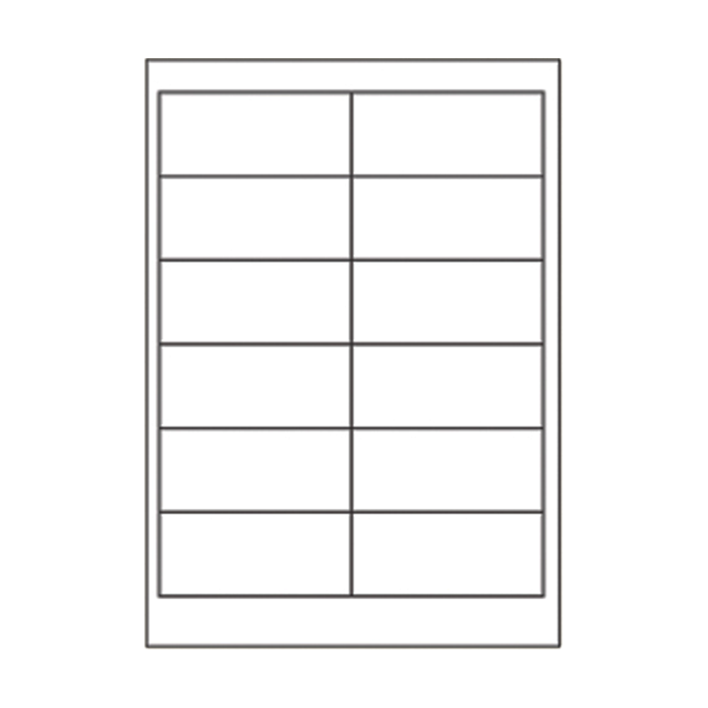 SOREX ΕΤΙΚΕΤΕΣ ΑΥΤΟΚΟΛΛΗΤΕΣ ΓΙΑ ΕΚΤΥΠΩΤΗ A4 12/ΦΥΛΛΟ 97x42,3mm 50 ΦΥΛΛΑ