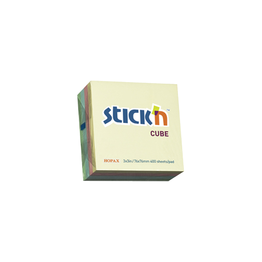 STICK'N ΚΥΒΟΣ ΑΥΤΟΚΟΛΛΗΤΑ 76x76mm 400 ΦΥΛΛΑ ΠΑΣΤΕΛ 4 ΧΡΩΜΑΤΑ STICK'N ΚΥΒΟΣ ΑΥΤΟΚΟΛΛΗΤΑ 76x76mm 400 ΦΥΛΛΑ ΠΑΣΤΕΛ 4 ΧΡΩΜΑΤΑ
