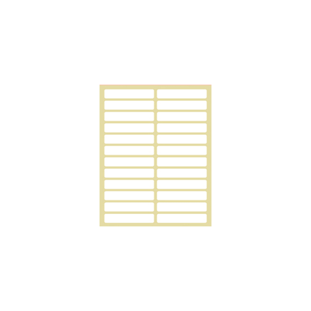ΕΤΙΚΕΤΕΣ ΑΥΤΟΚΟΛΛΗΤΕΣ 49x10mm 24/ΦΥΛΛΟ Ν39 ΛΕΥΚΕΣ 40 ΦΥΛΛΑ ΕΤΙΚΕΤΕΣ ΑΥΤΟΚΟΛΛΗΤΕΣ 49x10mm 24/ΦΥΛΛΟ Ν39 ΛΕΥΚΕΣ 40 ΦΥΛΛΑ